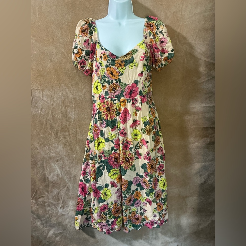 Sugarlips‎ Multicolor Floral Midi Dress